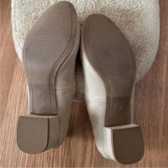 Nude Block Heels - Picture 3 of 6